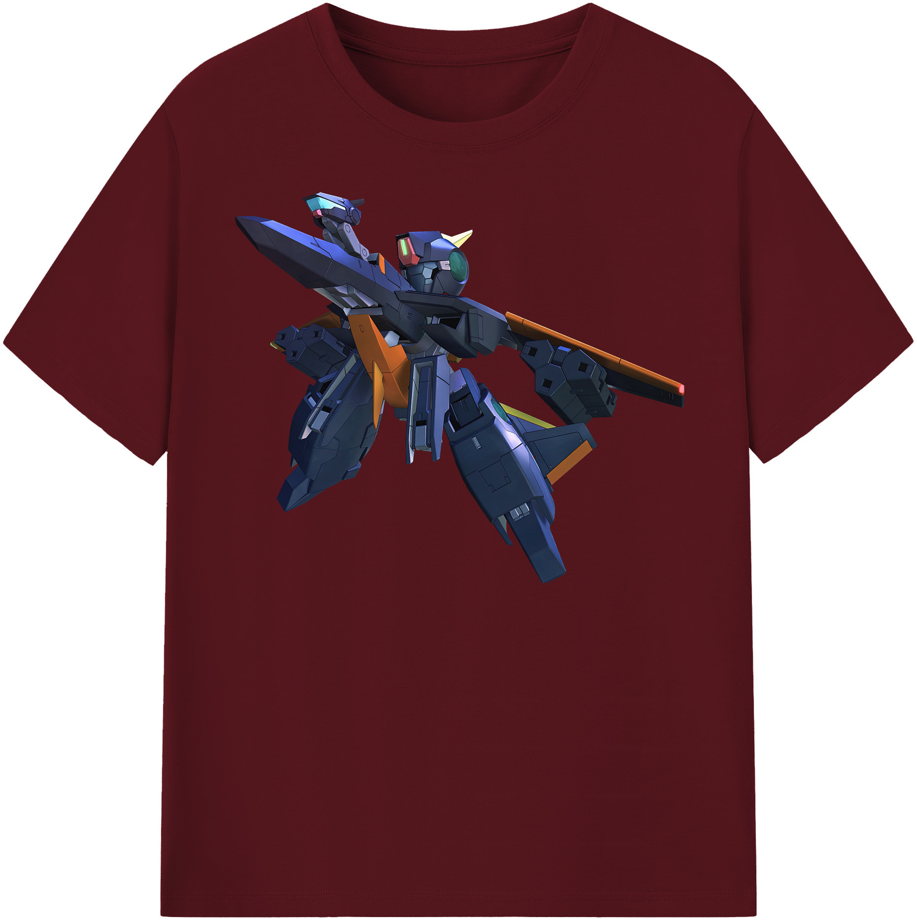 （画像用） 機動戦士ガンダム Mobile Suit Gundam 綿100％半袖Tシャツ（フロントプリント）
